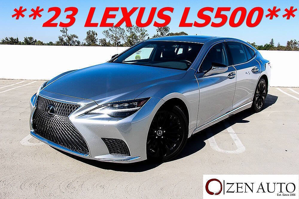 Used 2023 Lexus LS 500 w/ Accessory Package (Z1) RWD image 3