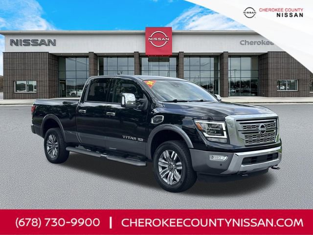 Certified 2024 Nissan Titan Platinum Reserve w/ Moonroof Package