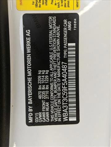 Used 2015 BMW 435i Convertible RWD image 23