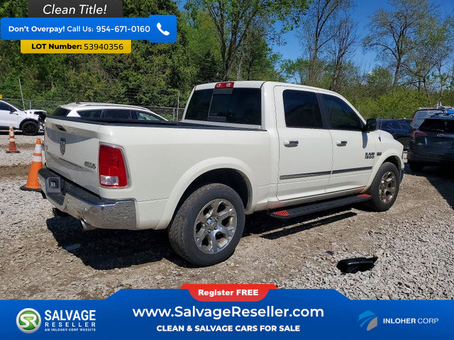 Used 2017 RAM 1500 Laramie w/ Convenience Group AWD/4WD image 4