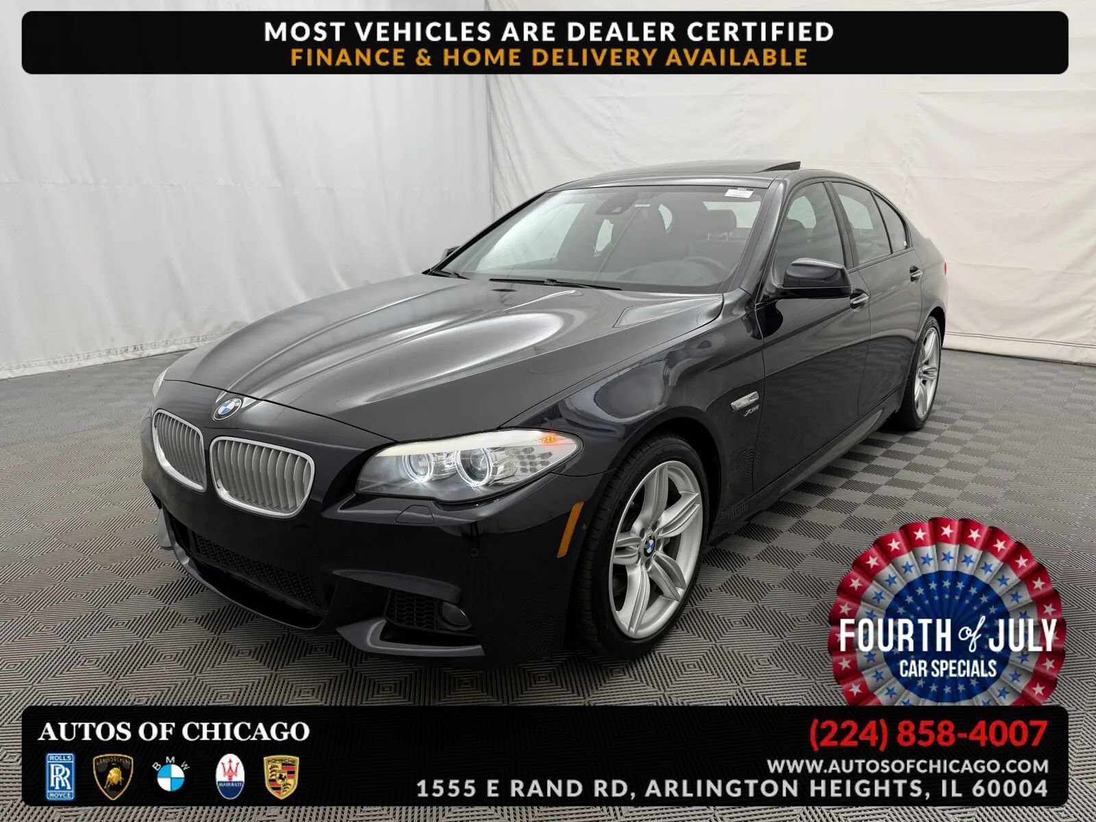 Used 2011 BMW 550i xDrive Sedan