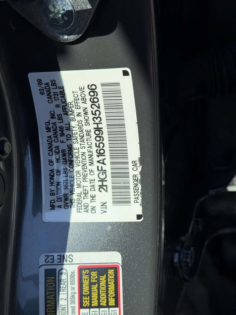 Used 2009 Honda Civic LX image 17