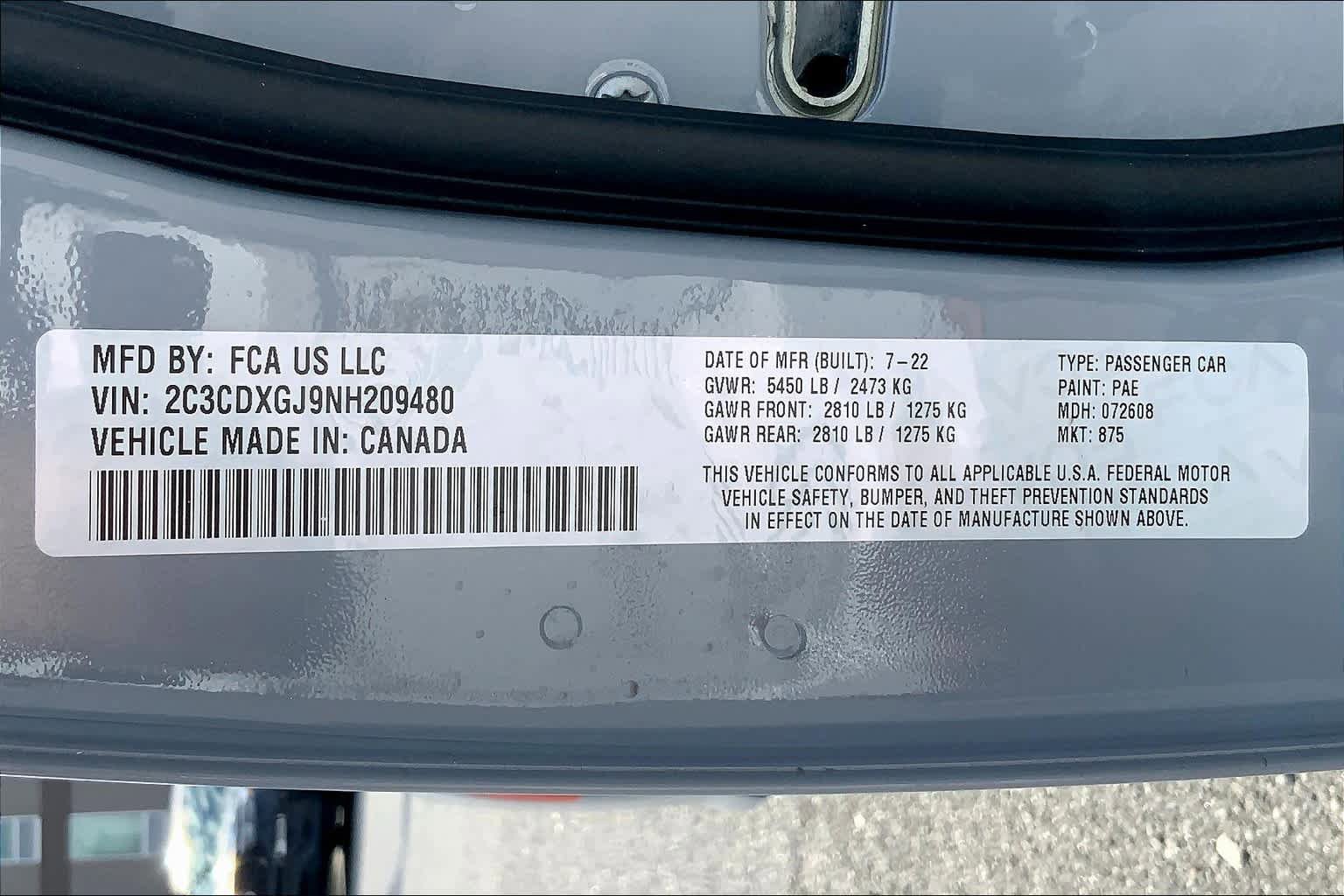 Used 2022 Dodge Charger Scat Pack w/ Plus Group RWD image 32
