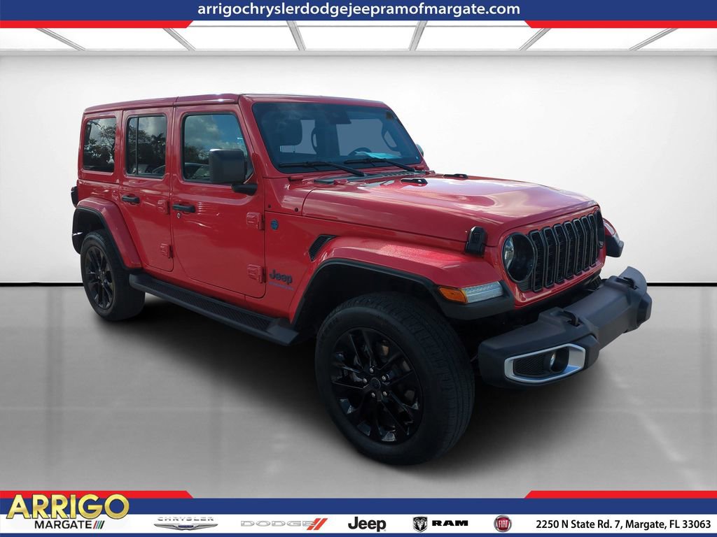 Used 2025 Jeep Wrangler Unlimited Sahara image 1