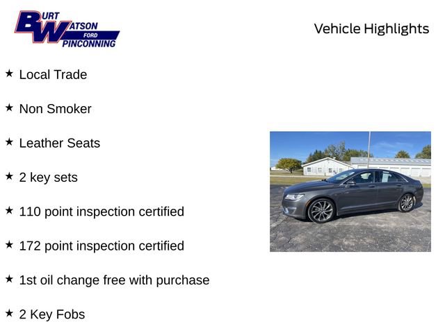 Used 2019 Lincoln MKZ Reserve w/ Reserve Plus Package image 10