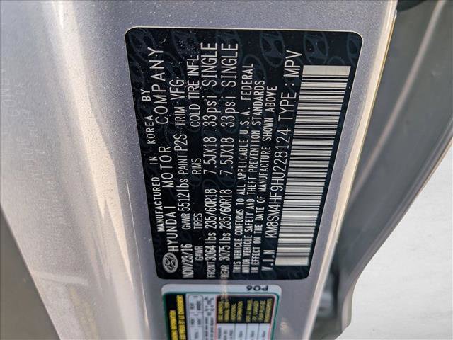 Used 2017 Hyundai Santa Fe SE FWD image 24