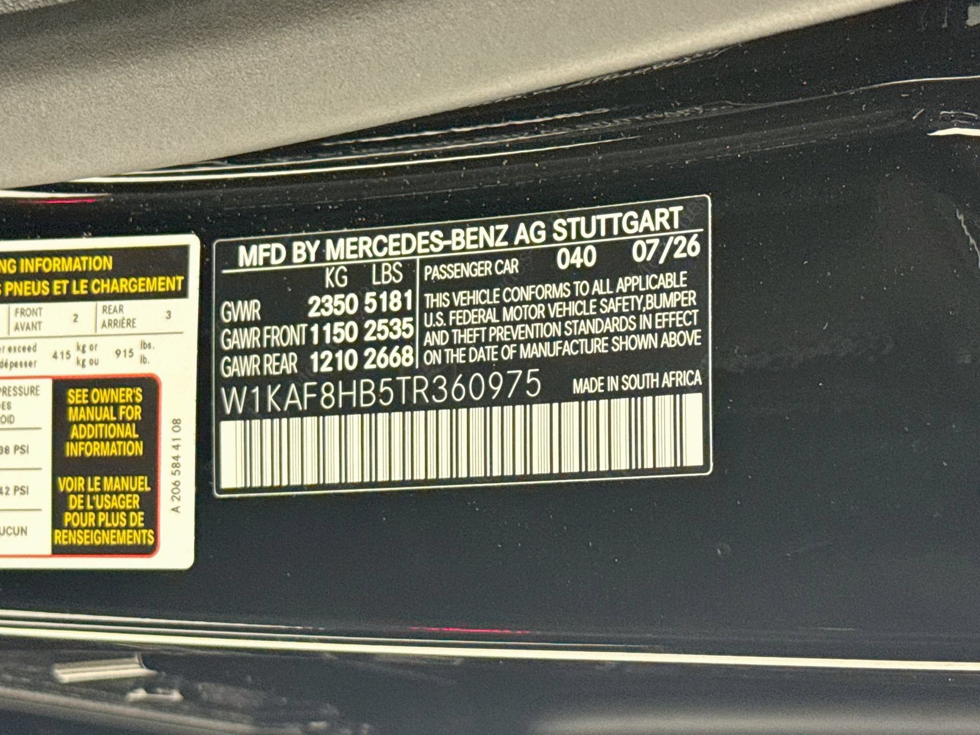 New 2026 Mercedes-Benz C 43 AMG 4MATIC Sedan image 34