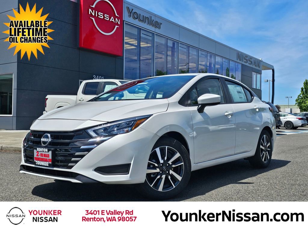 New 2025 Nissan Versa SV w/ Trunk Package