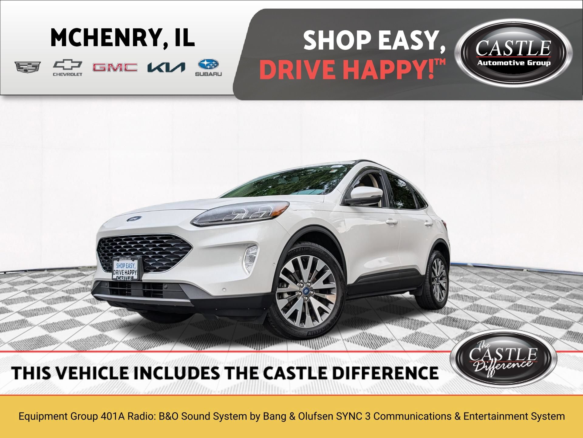 Used 2020 Ford Escape Titanium AWD/4WD image 1