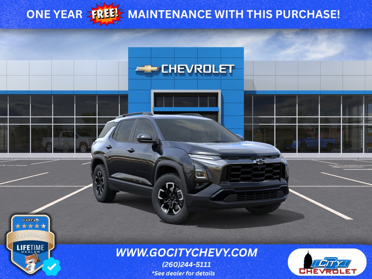 New 2027 Chevrolet Equinox ACTIV w/ Safety and Technology Package AWD/4WD image 1