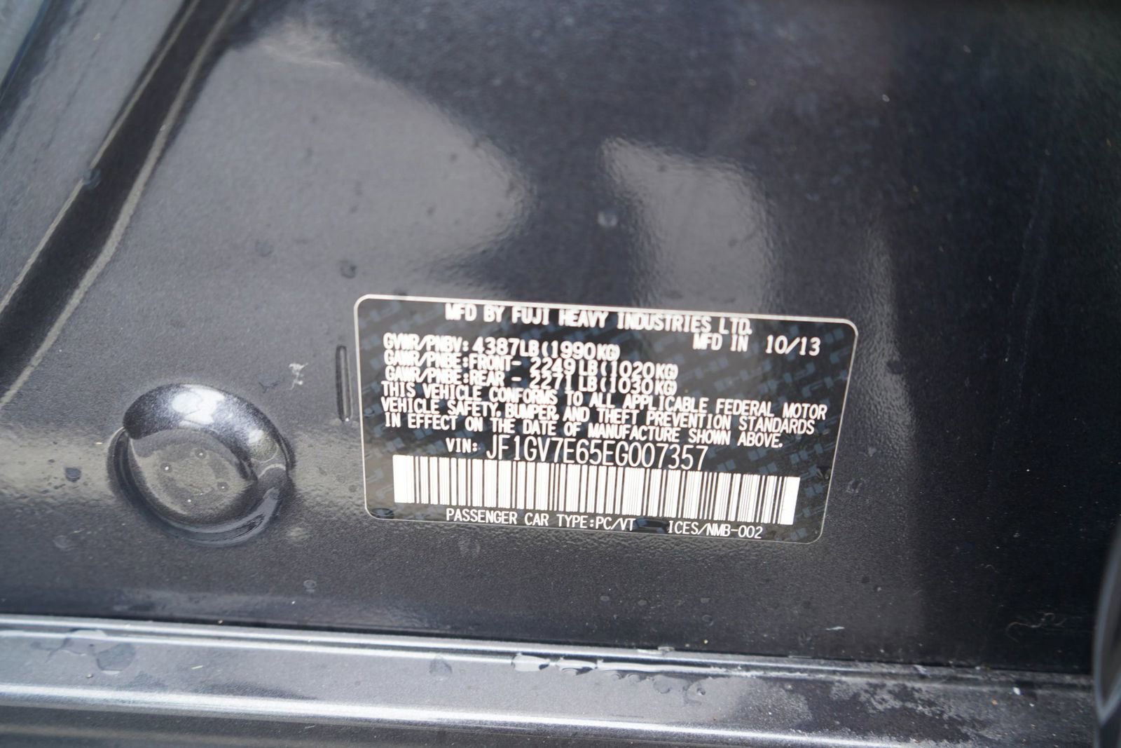 Used 2014 Subaru Impreza WRX Sedan image 8