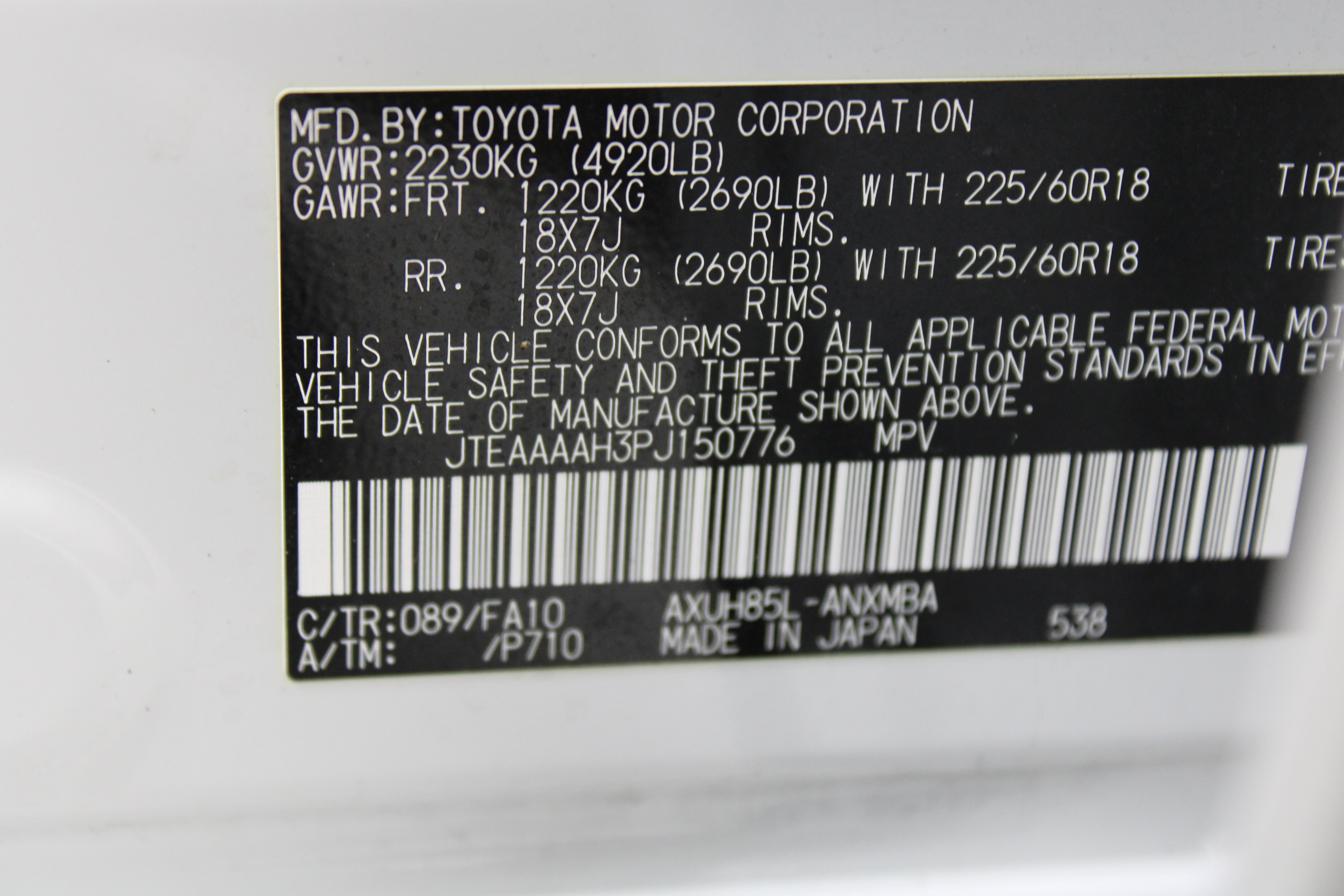 Certified 2023 Toyota Venza LE AWD/4WD image 41