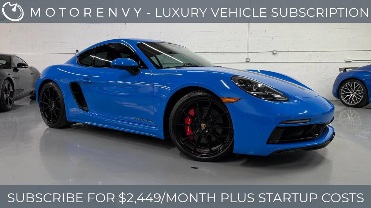 Used 2022 Porsche 718 Cayman GTS RWD image 1