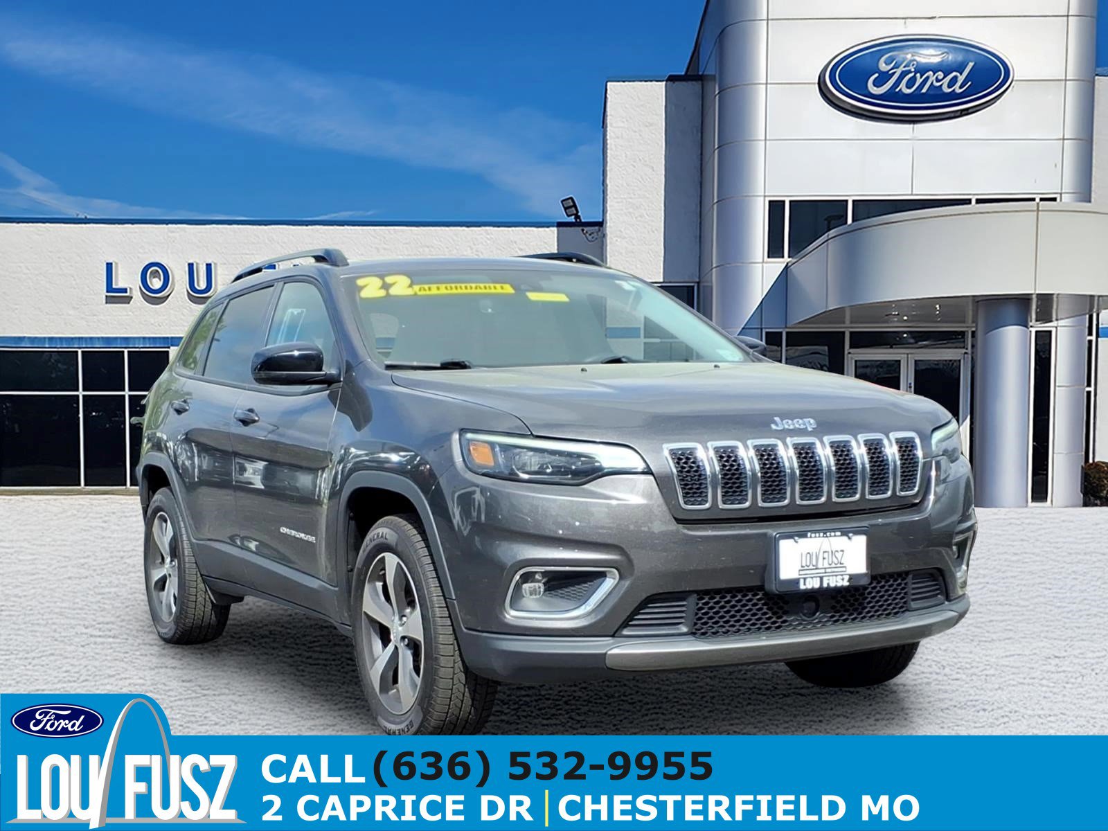 Used 2022 Jeep Cherokee Limited AWD/4WD image 1