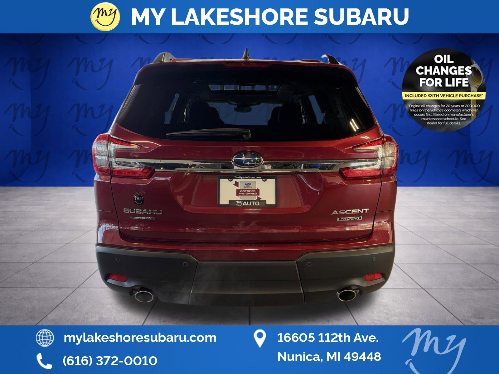 Certified 2025 Subaru Ascent Touring AWD/4WD image 10