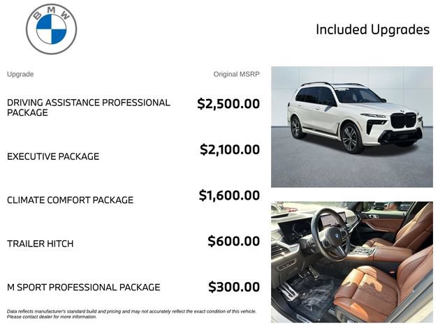 Certified 2025 BMW X7 M60i AWD/4WD image 3