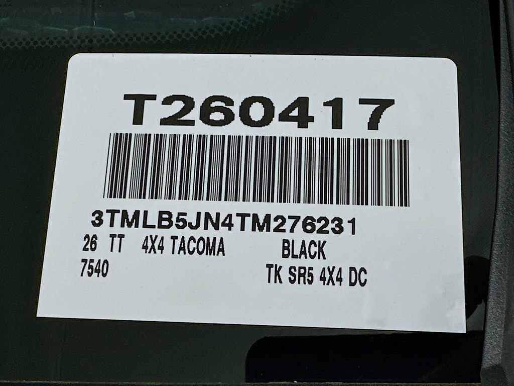 New 2026 Toyota Tacoma SR5 AWD/4WD image 17
