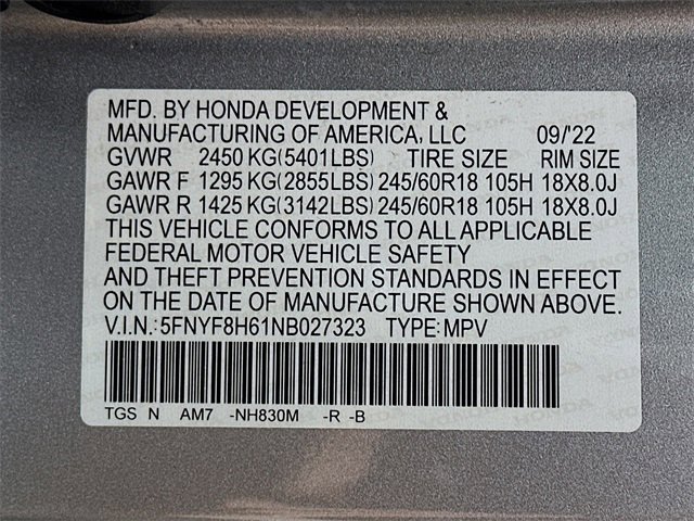 Used 2022 Honda Passport TrailSport image 34