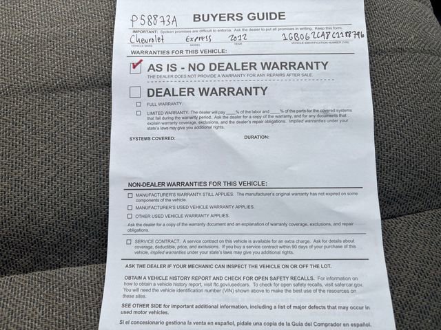 Used 2012 Chevrolet Express 3500 image 34