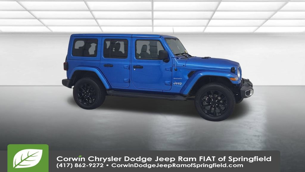 Certified 2021 Jeep Wrangler Unlimited Sahara 4xe w/ Cold Weather Group image 16