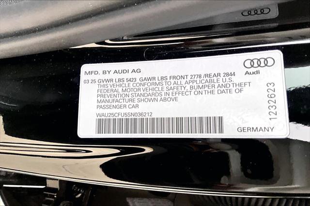 Certified 2025 Audi S5 Premium Plus AWD/4WD image 30