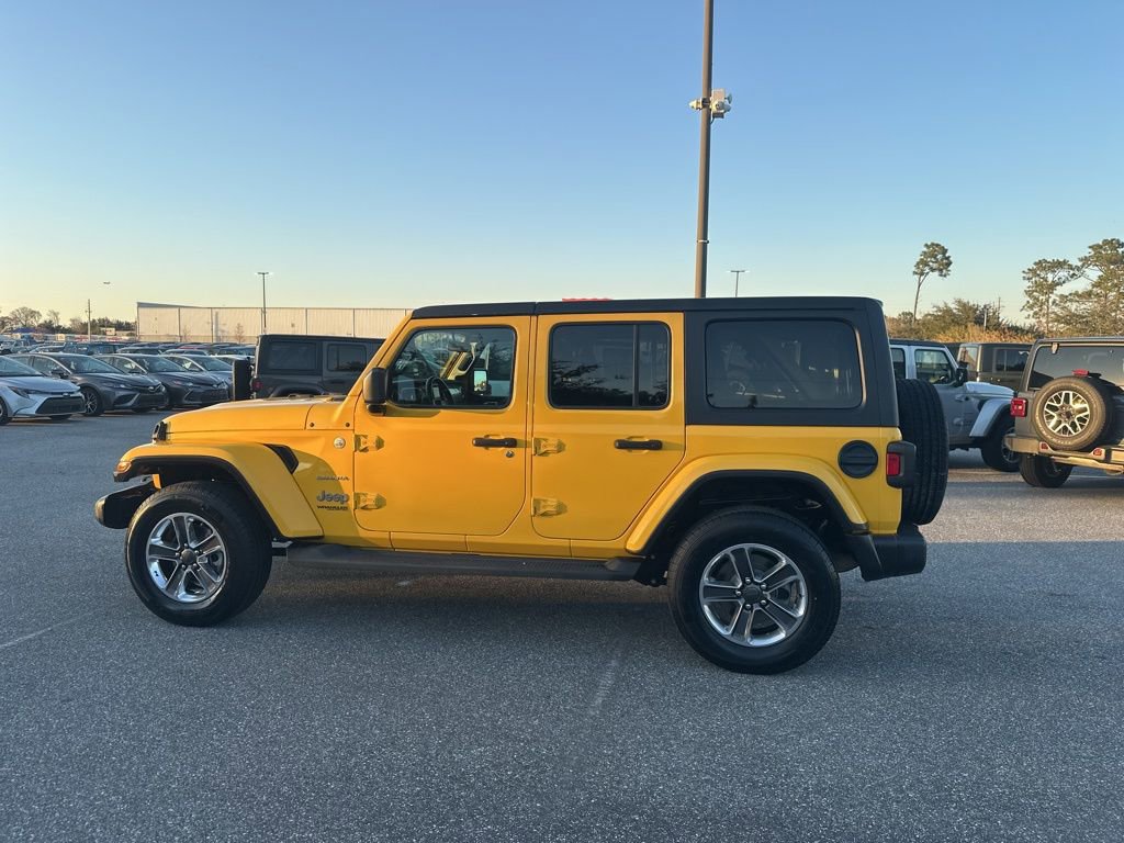 Used 2021 Jeep Wrangler Unlimited Sahara image 9