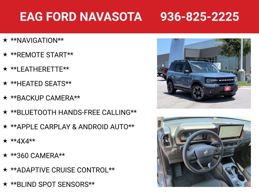 New 2026 Ford Bronco Sport Outer Banks w/ Outer Banks Tech Package+ AWD/4WD image 4