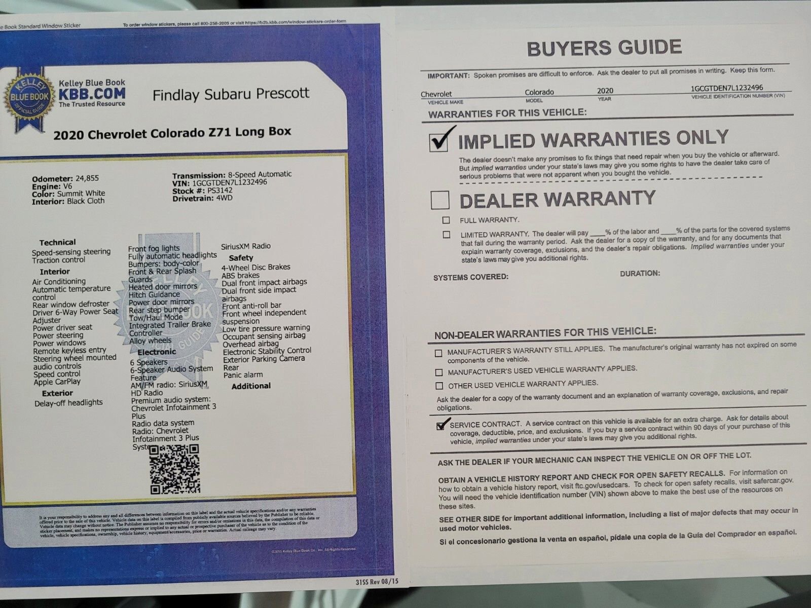 Used 2020 Chevrolet Colorado Z71 image 32