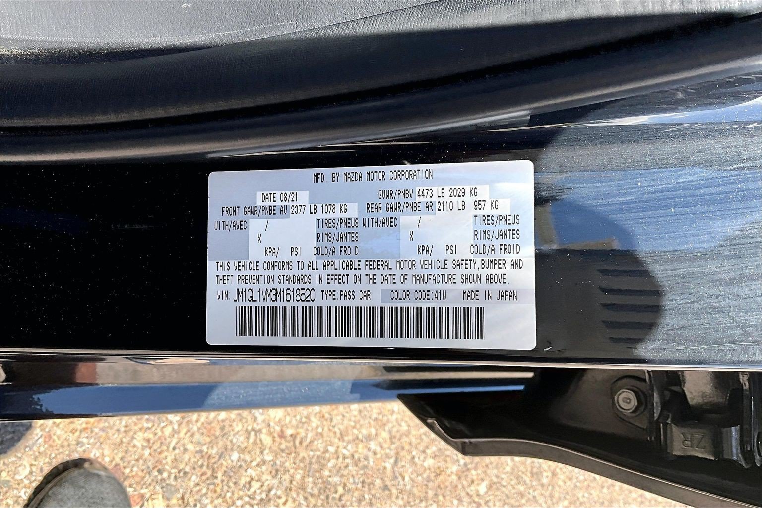 Used 2021 MAZDA MAZDA6 Touring FWD image 18