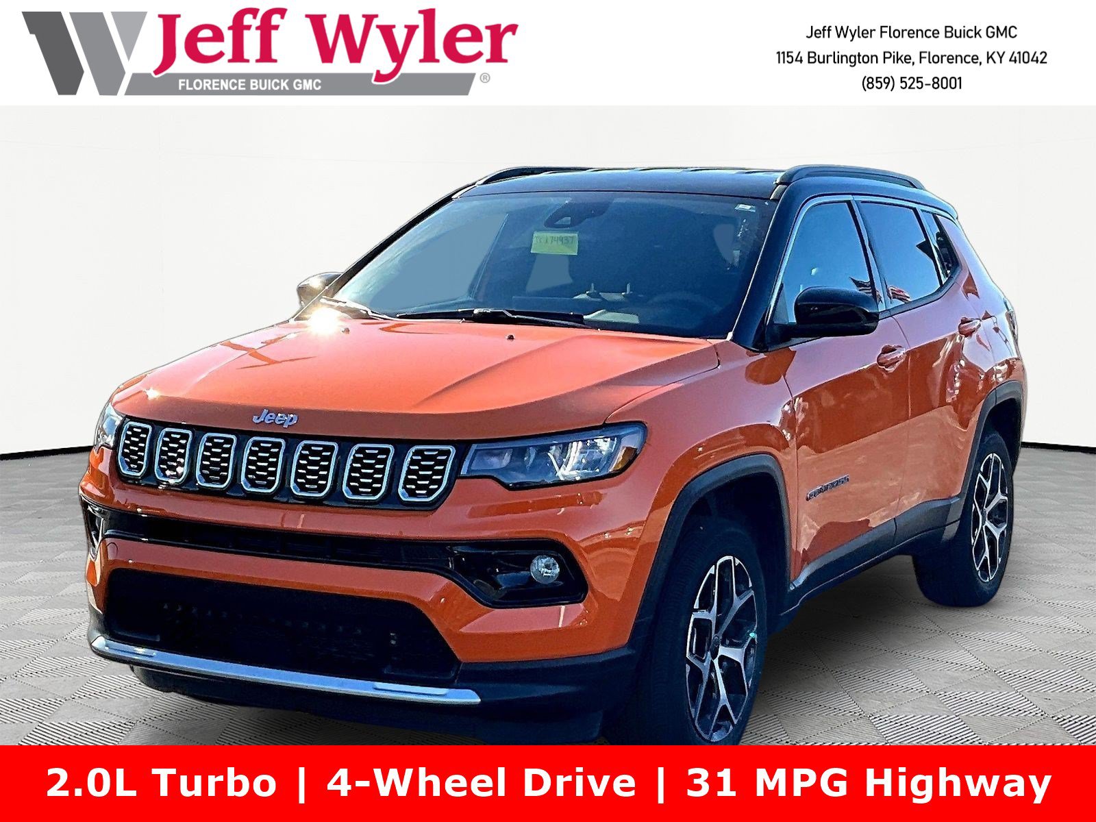 Used 2026 Jeep Compass Limited w/ Mopar All Weather Package AWD/4WD image 1