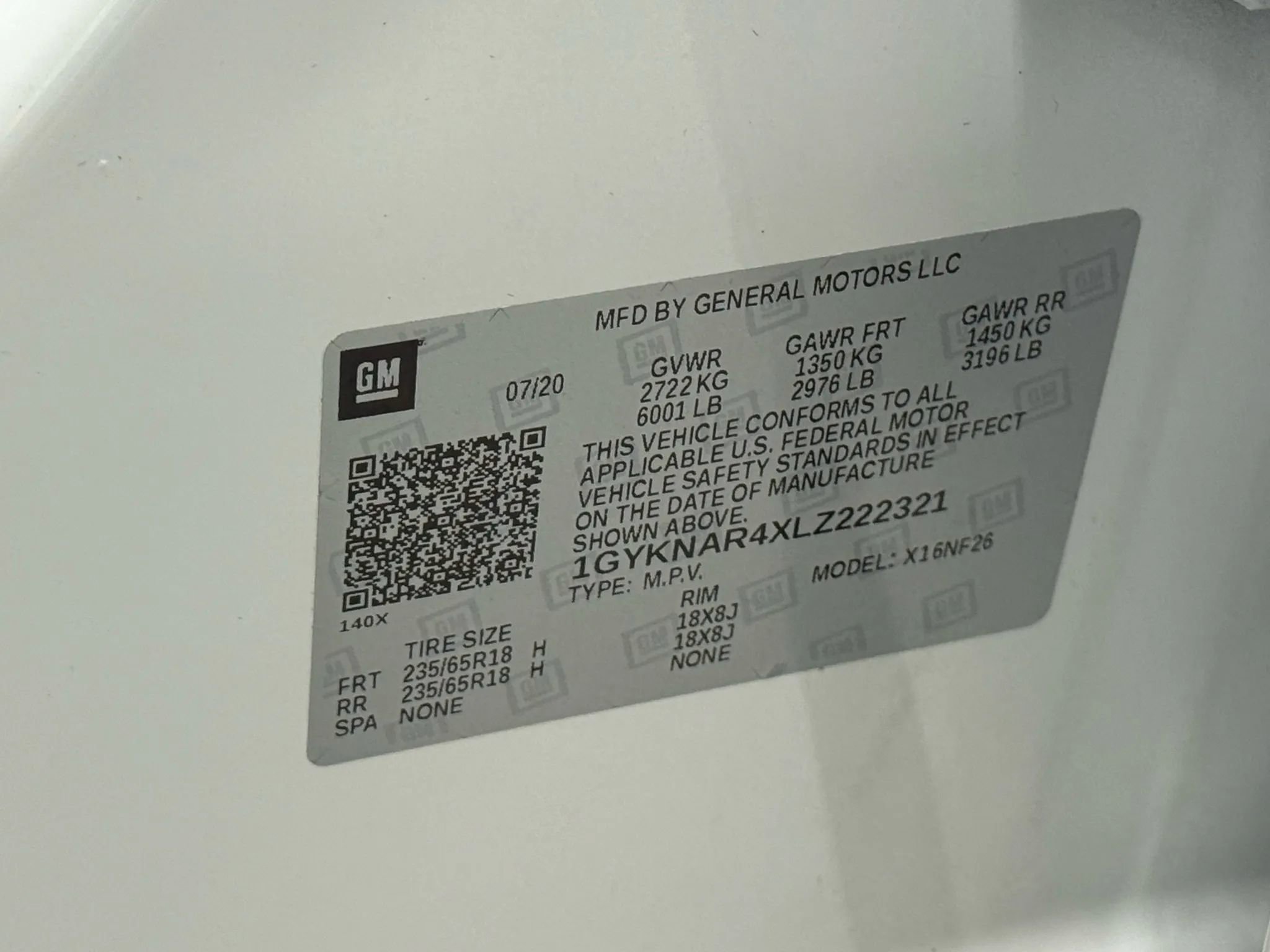 Used 2020 Cadillac XT5 Luxury image 53