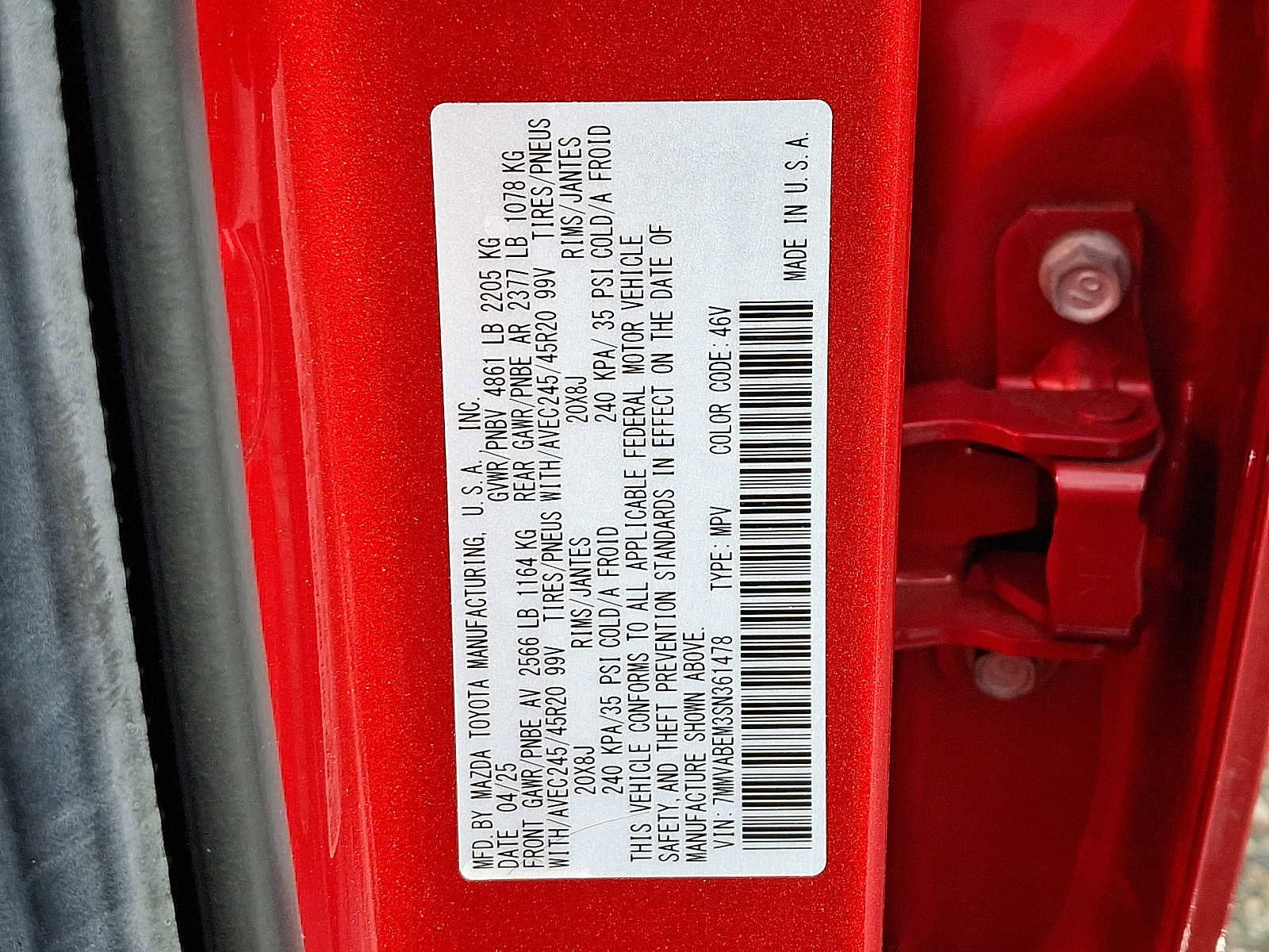 Certified 2025 MAZDA CX-50 AWD 2.5 S w/ Premium Plus Pkg image 27