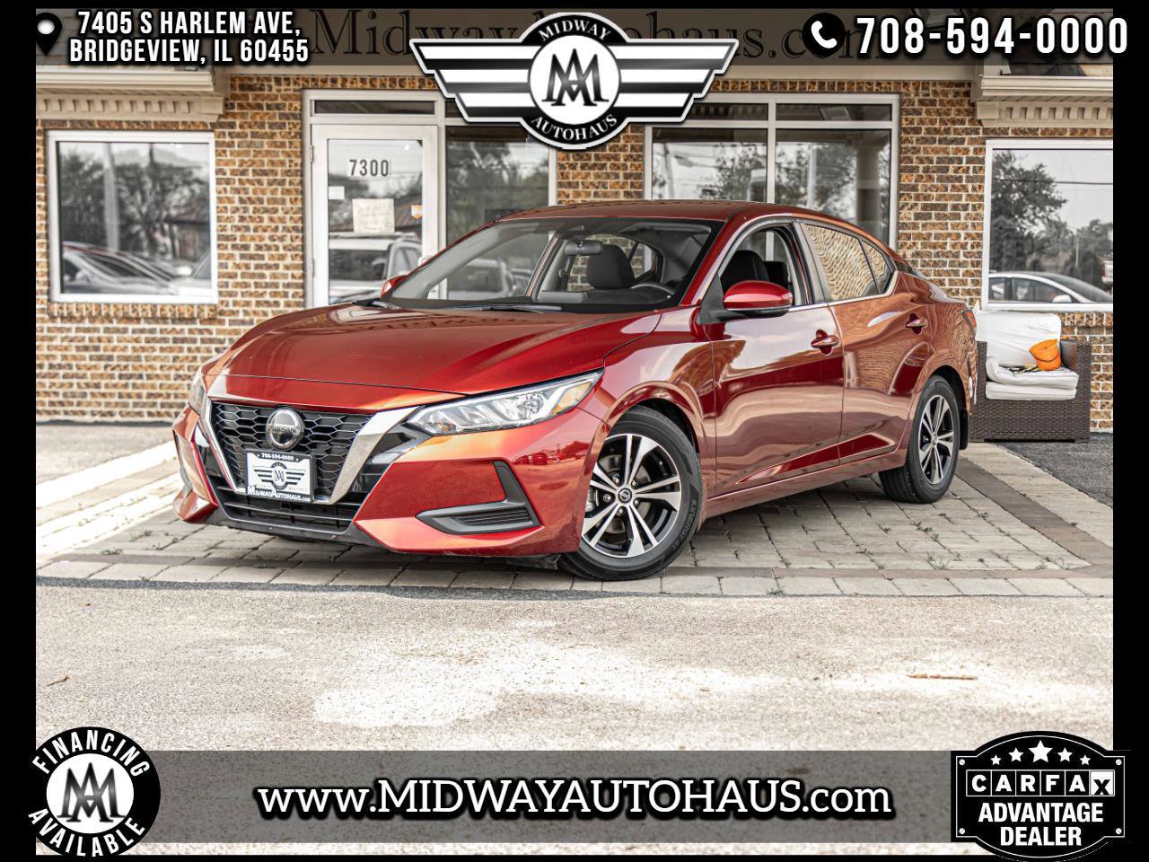 Used 2020 Nissan Sentra SV w/ Trunk Package