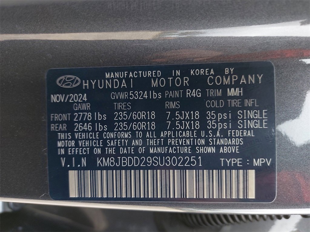 New 2025 Hyundai Tucson SEL image 35