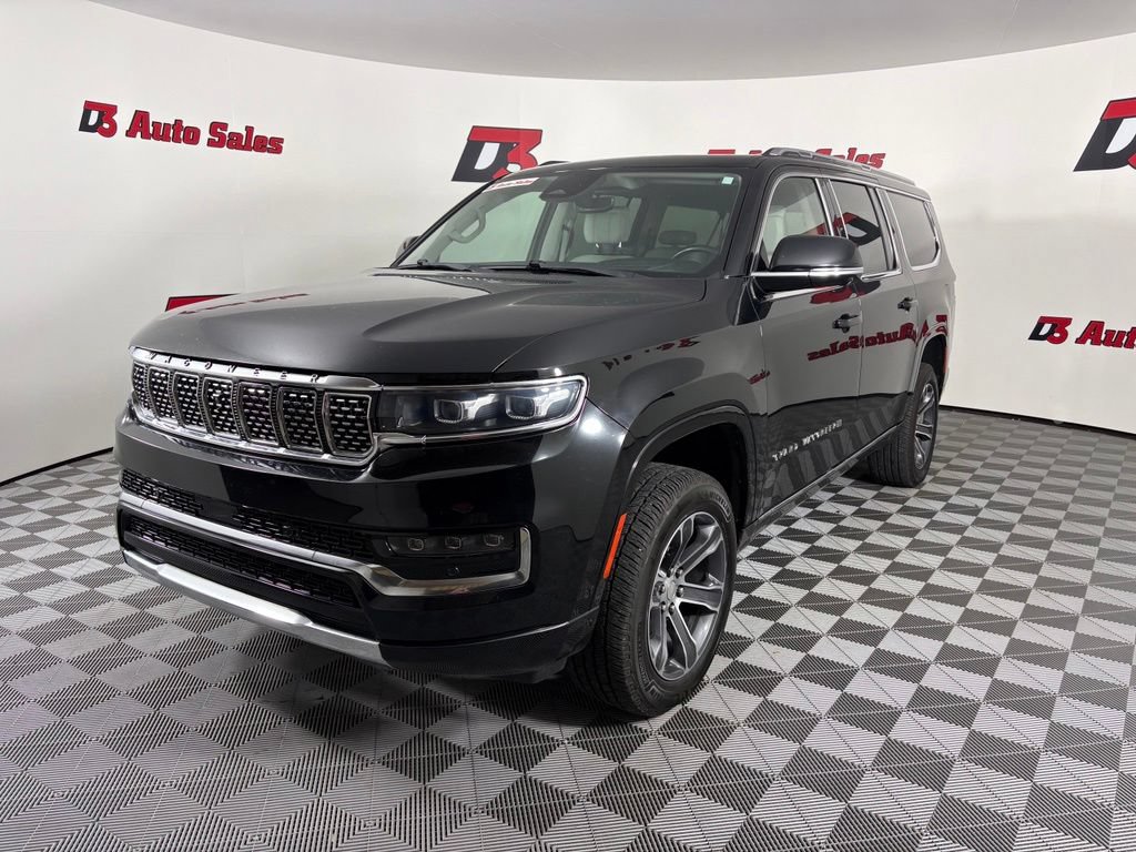 Used 2023 Jeep Grand Wagoneer L 4WD w/ Rear Seat Video Group 1