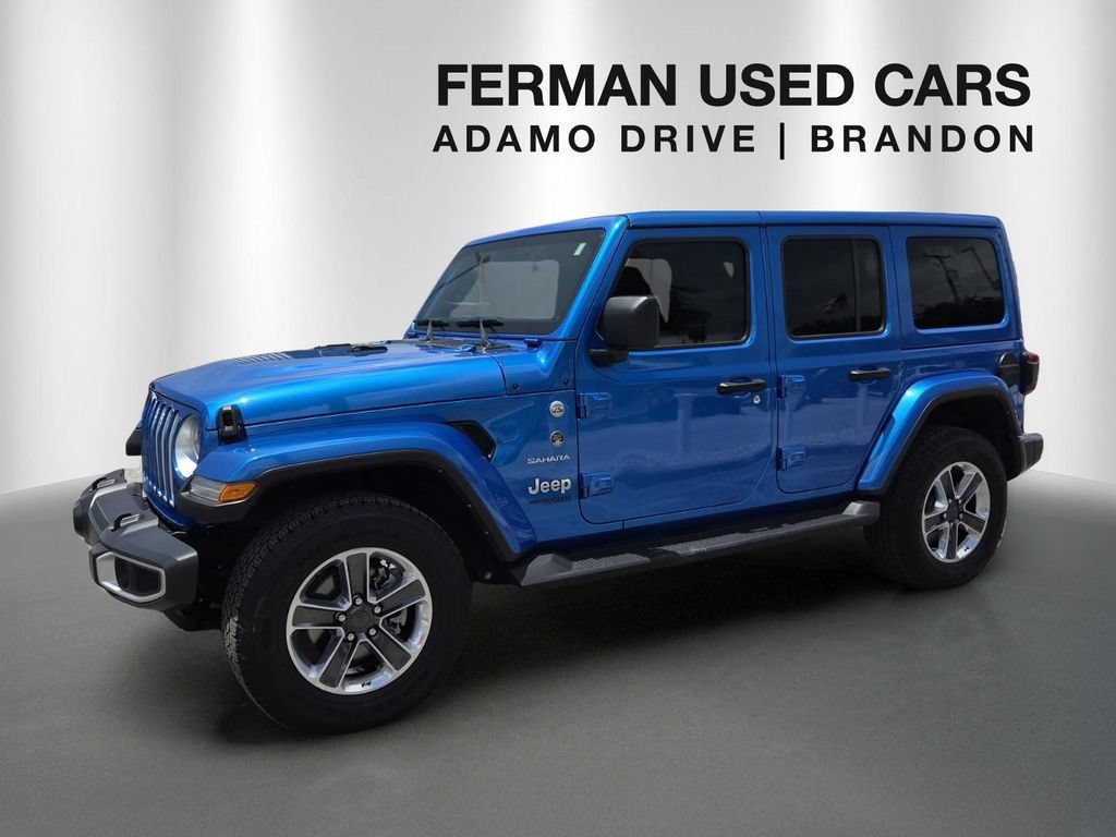 Used 2022 Jeep Wrangler Unlimited Sahara w/ LED Lighting Group