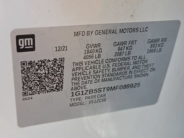 Used 2021 Chevrolet Malibu LS FWD image 34
