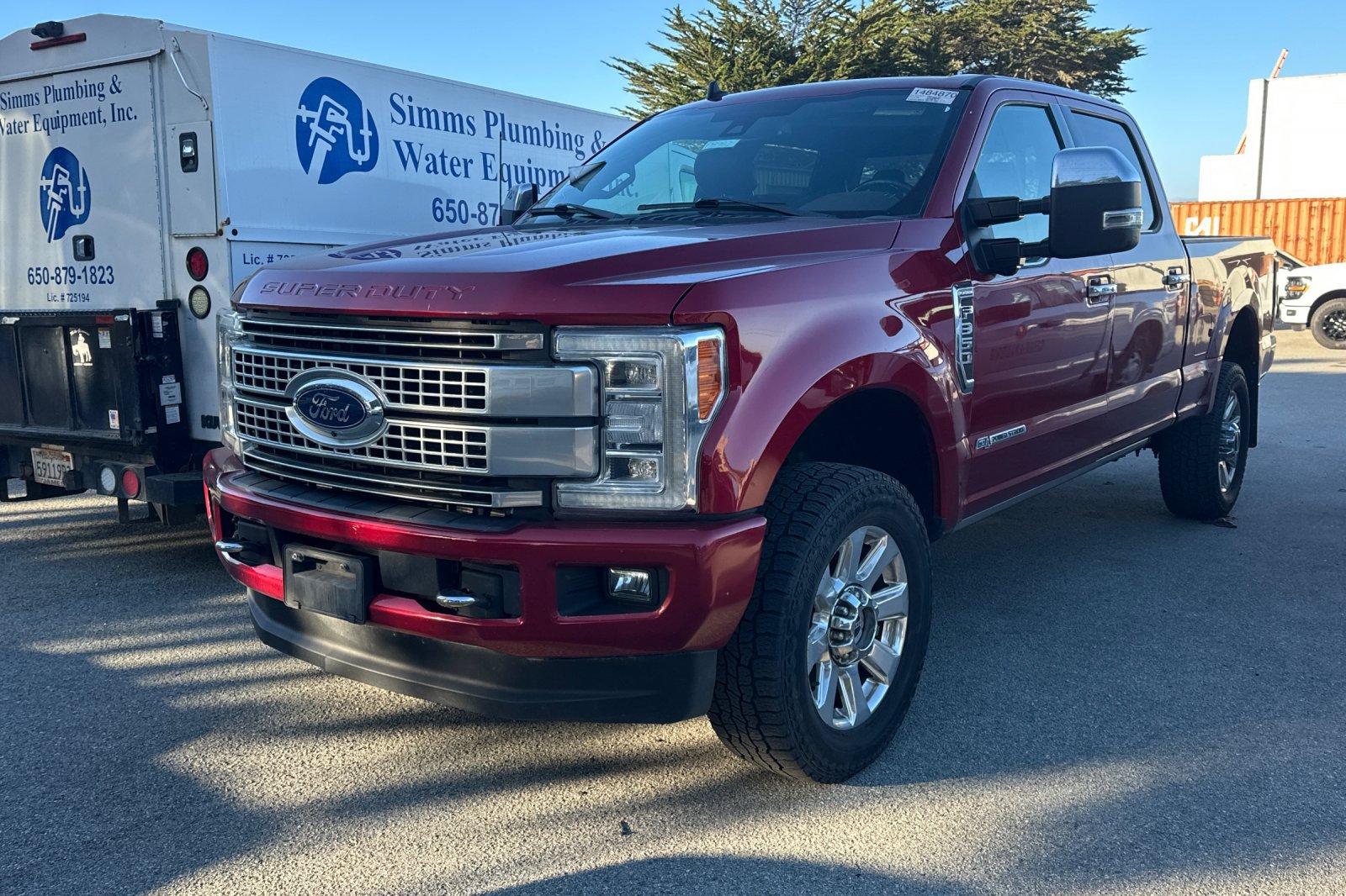 Used 2019 Ford F350 Platinum w/ Platinum Ultimate Package AWD/4WD image 2
