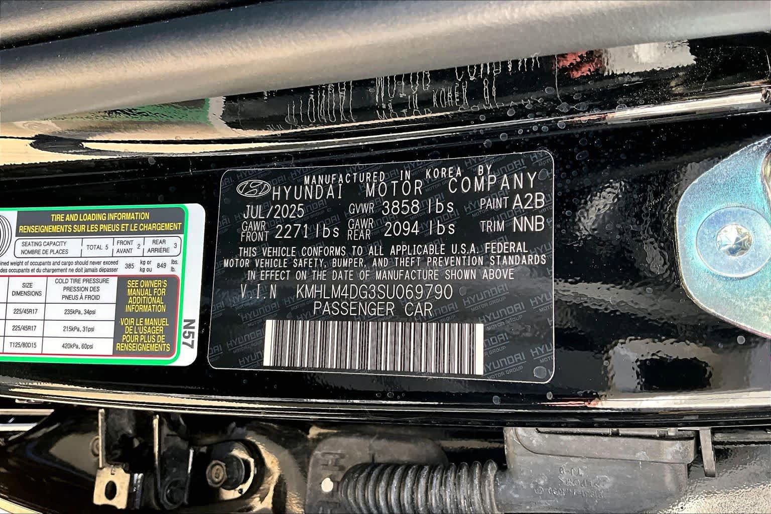 Certified 2025 Hyundai Elantra Sport image 49