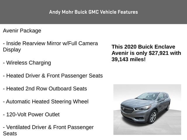 Used 2020 Buick Enclave Avenir w/ Avenir Technology Package image 12
