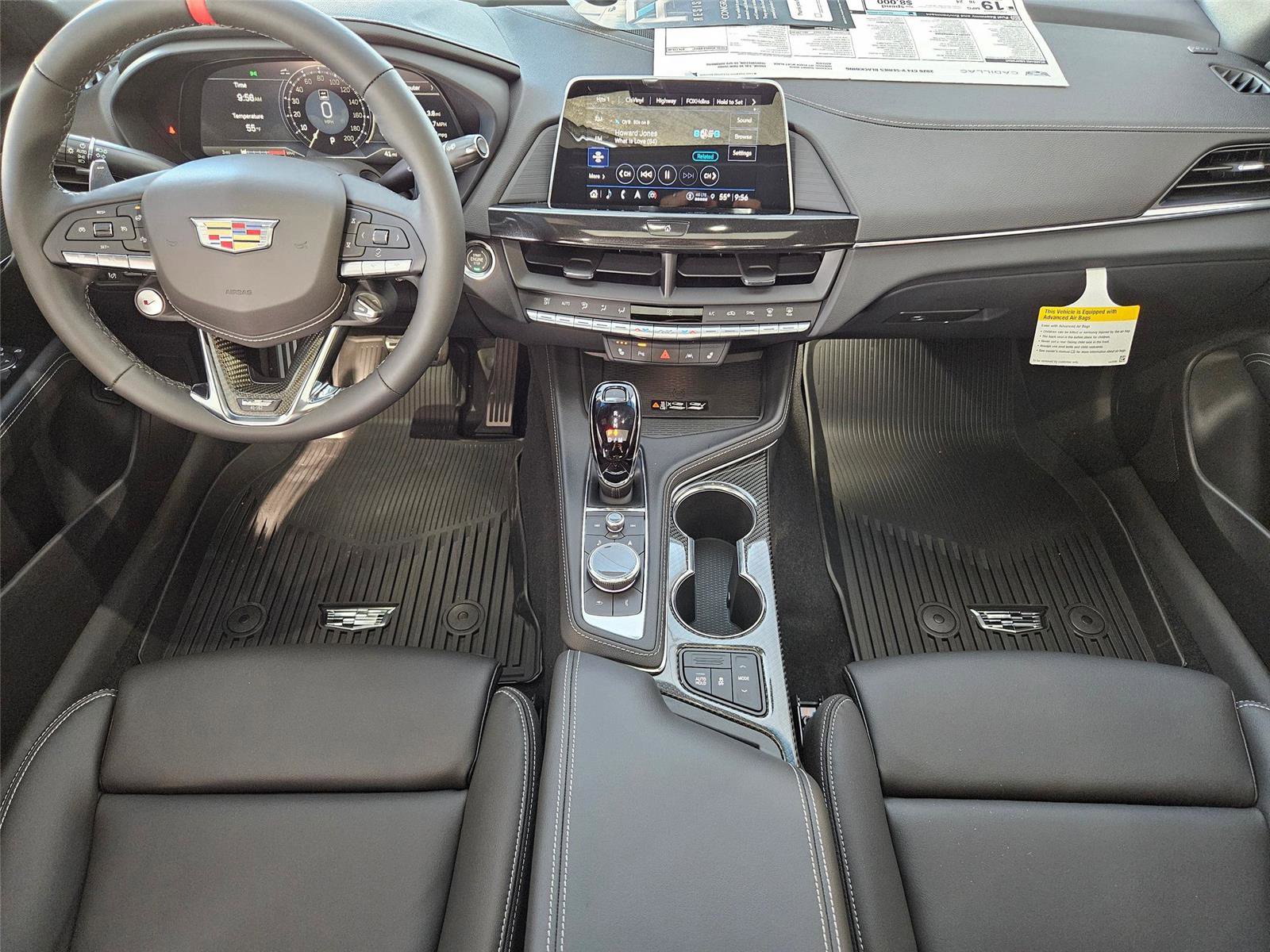 New 2026 Cadillac CT4 V Blackwing w/ LPO, Red Accent Package RWD image 13