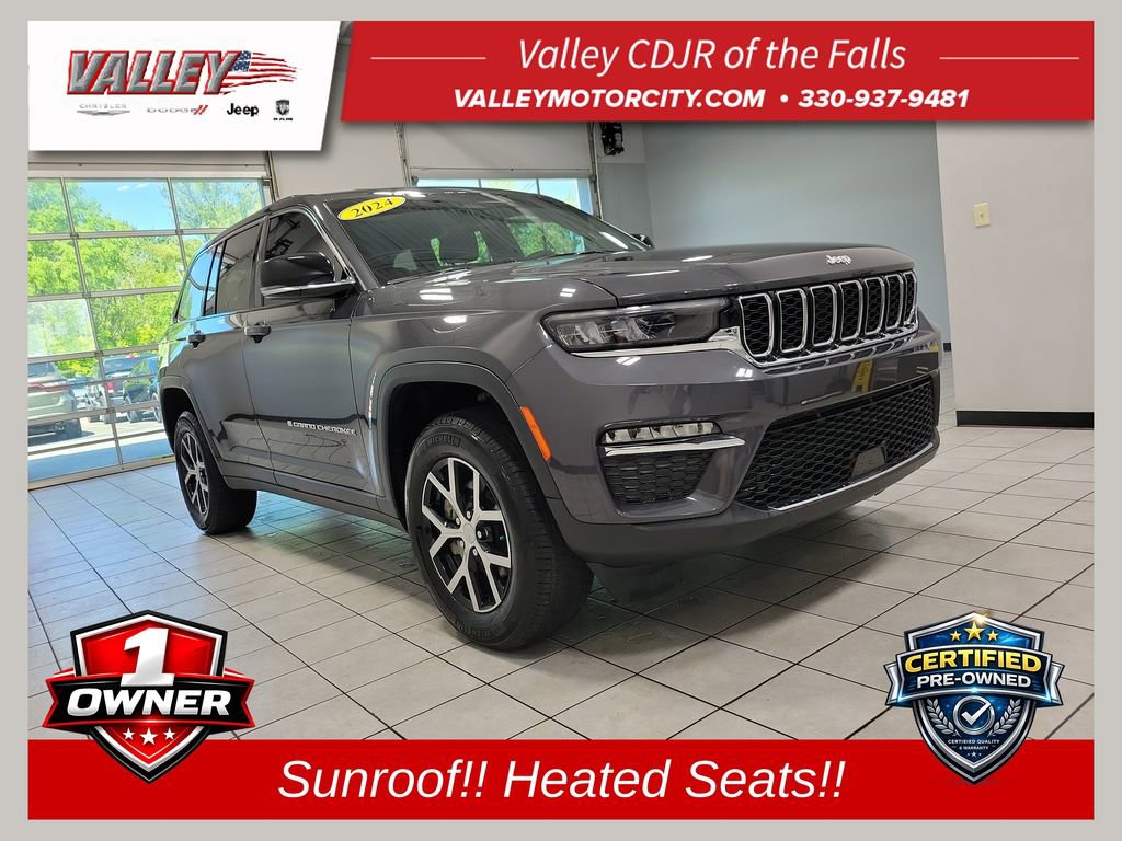 Certified 2024 Jeep Grand Cherokee Limited AWD/4WD image 1