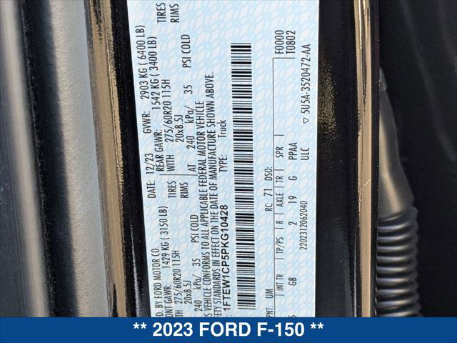 Certified 2023 Ford F150 XL w/ STX Appearance Package image 25