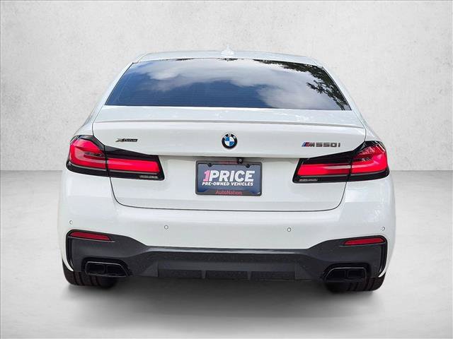 Used 2021 BMW M550i xDrive w/ Executive Package AWD/4WD image 7