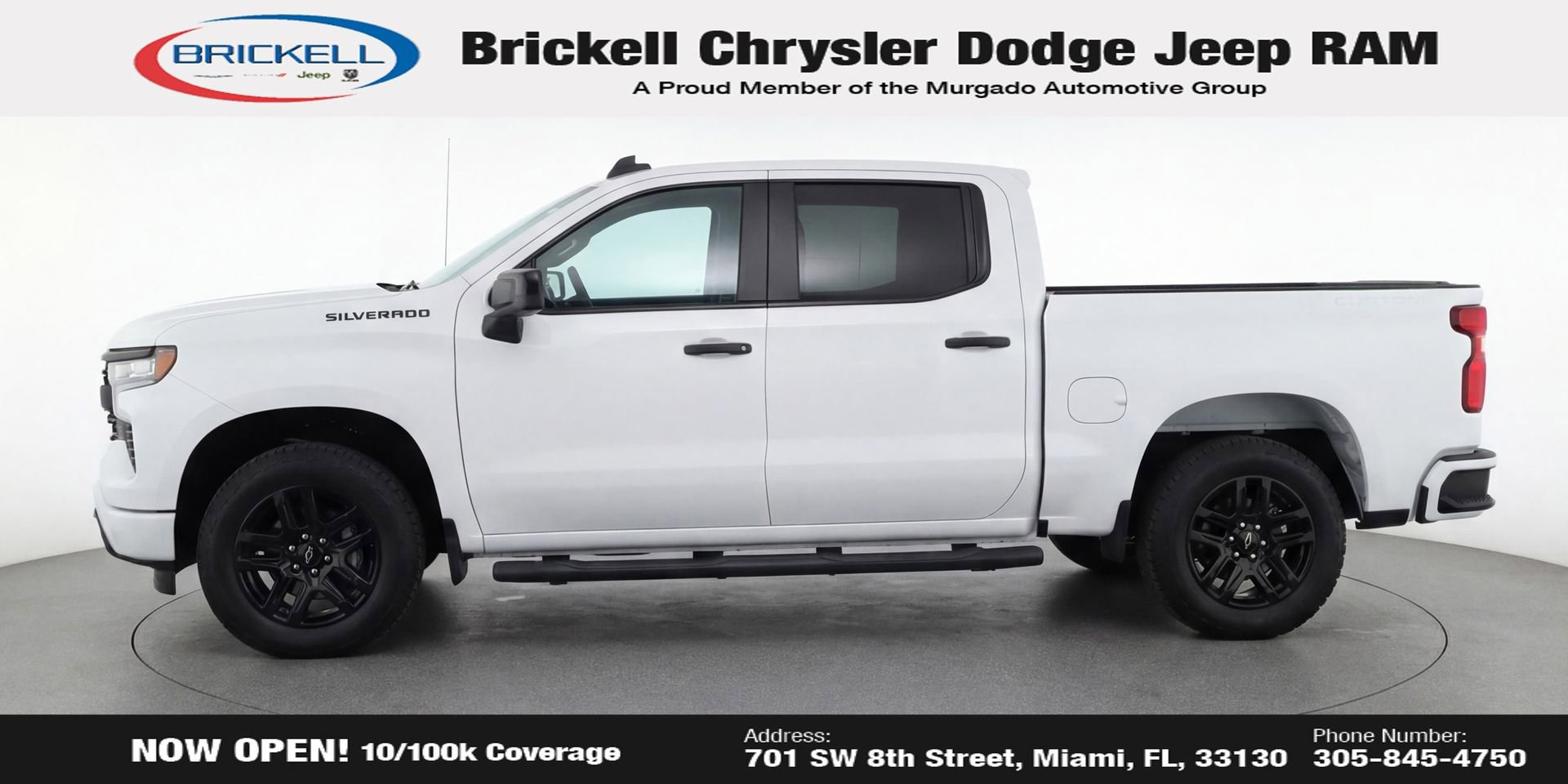 Used 2024 Chevrolet Silverado 1500 Custom w/ Turbomax Blackout Package image 6