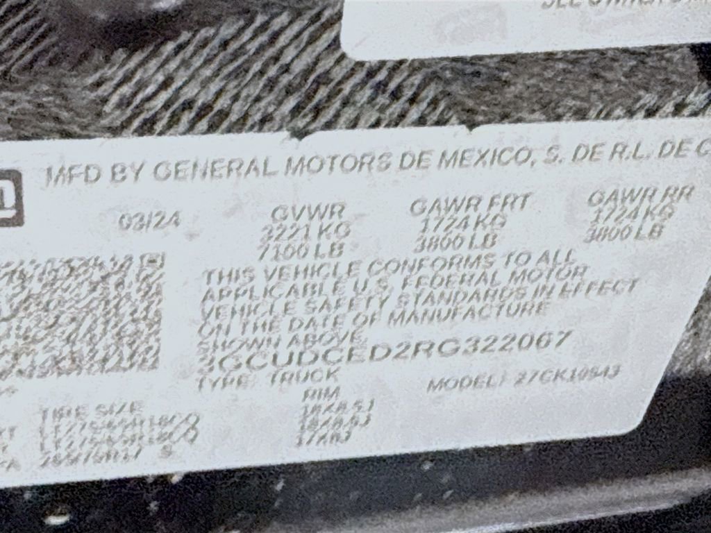 Used 2024 Chevrolet Silverado 1500 Custom Trail Boss w/ Midnight Edition AWD/4WD image 31