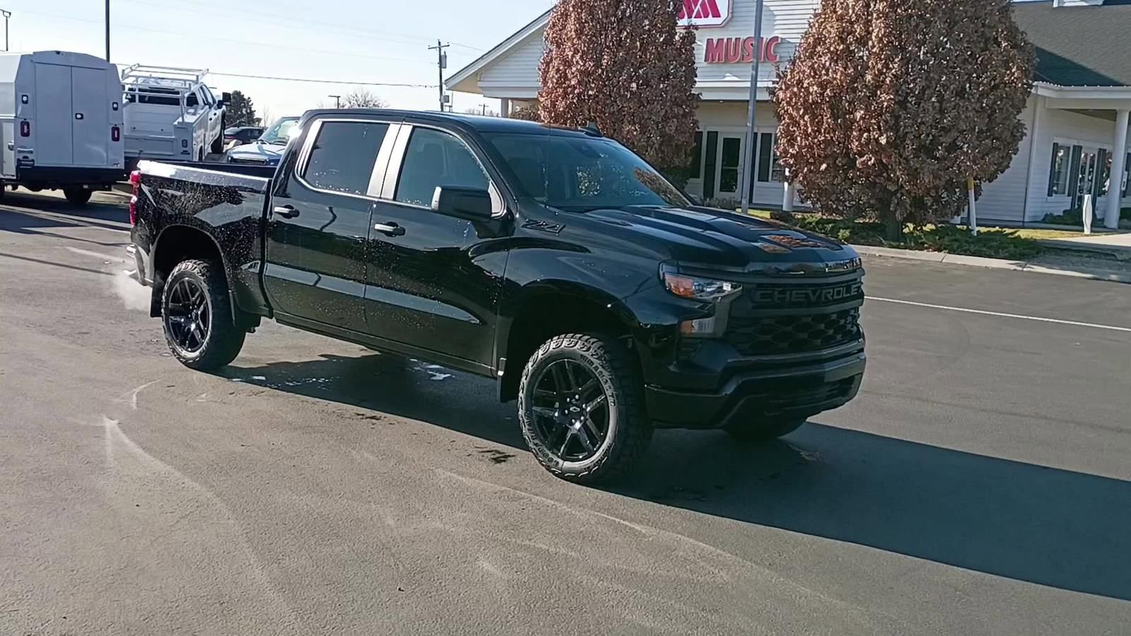 New 2026 Chevrolet Silverado 1500 Custom Trail Boss w/ Dark Appearance Package image 3