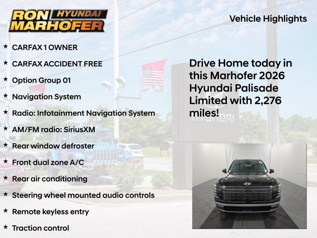 Used 2026 Hyundai Palisade Limited AWD/4WD image 8