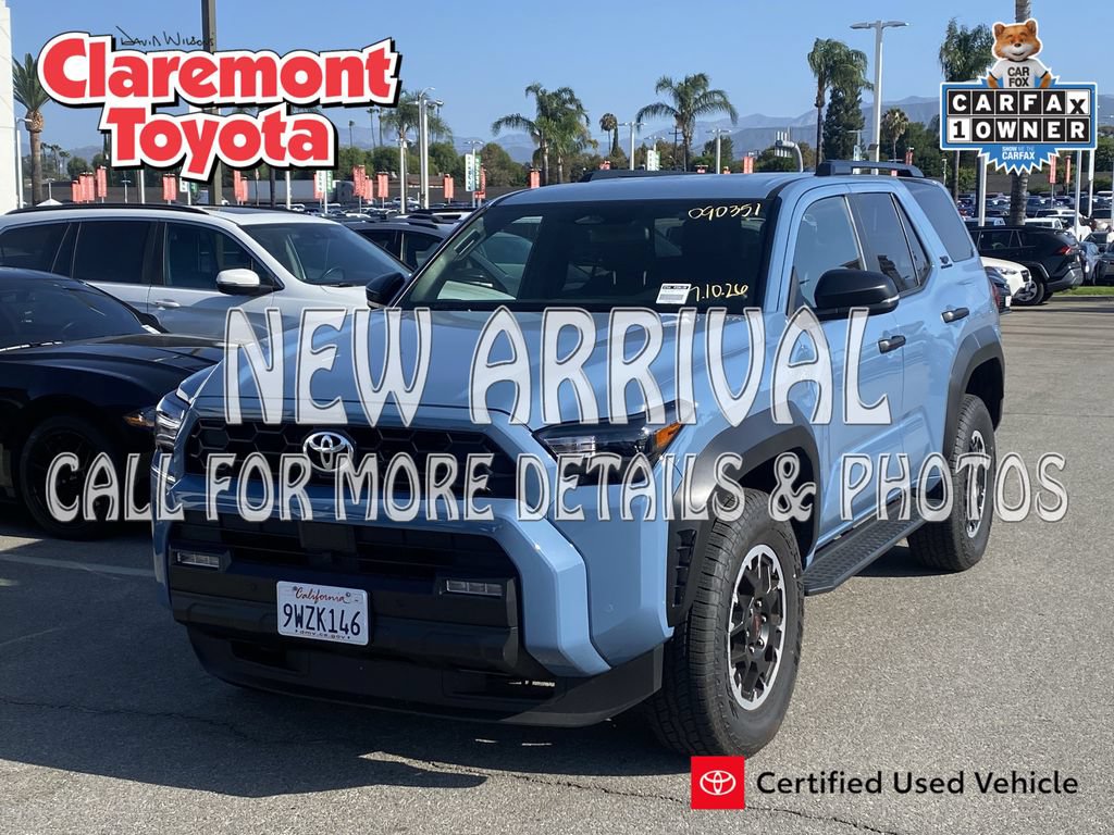 Certified 2026 Toyota 4Runner TRD Off-Road