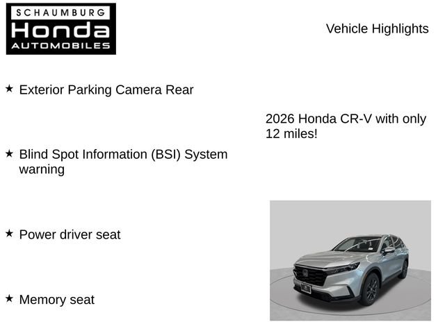 New 2026 Honda CR-V EX-L image 7
